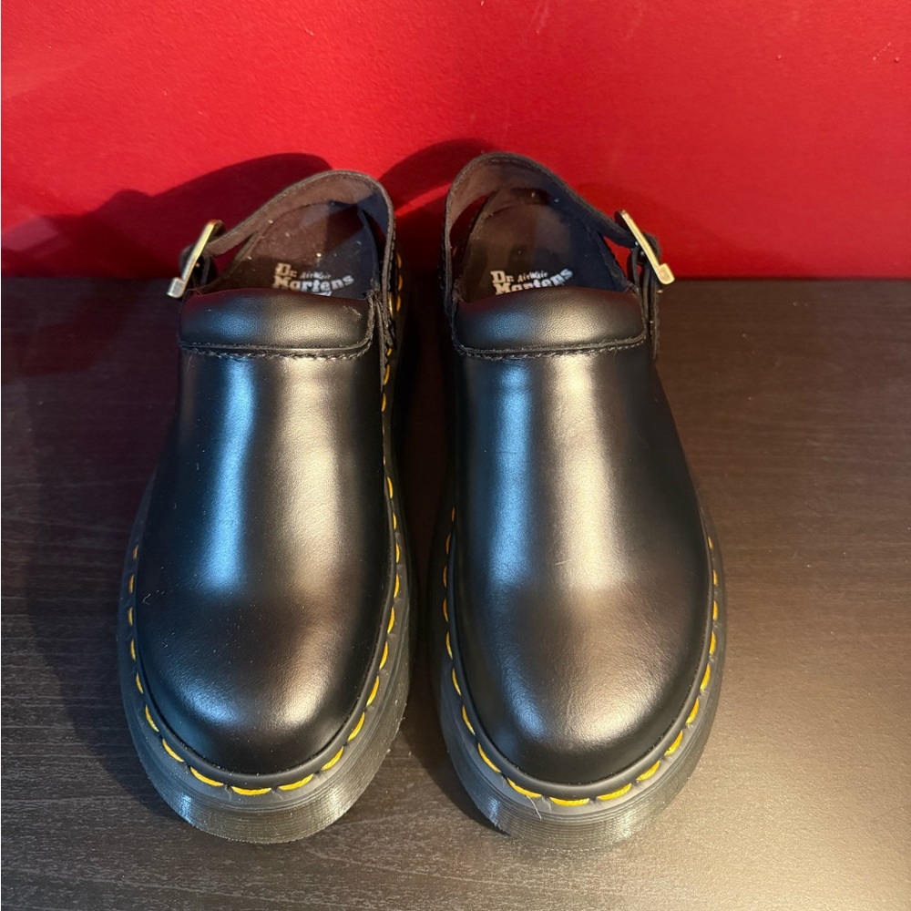 Dr. Martens Black Leather Women's “Archive Mules”, Size 5 - Picture 4 of 11